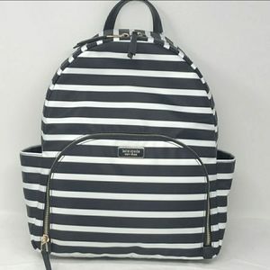 Kate Spade Black and white backpack